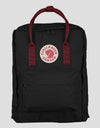 Fjällräven Kånken Backpack - Black/Ox Red