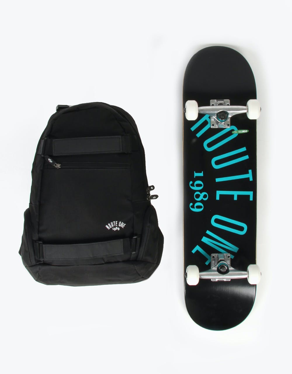 Route One Arch Logo Complete Skateboard Gift Pack - 7.5" (Mellow Concave)