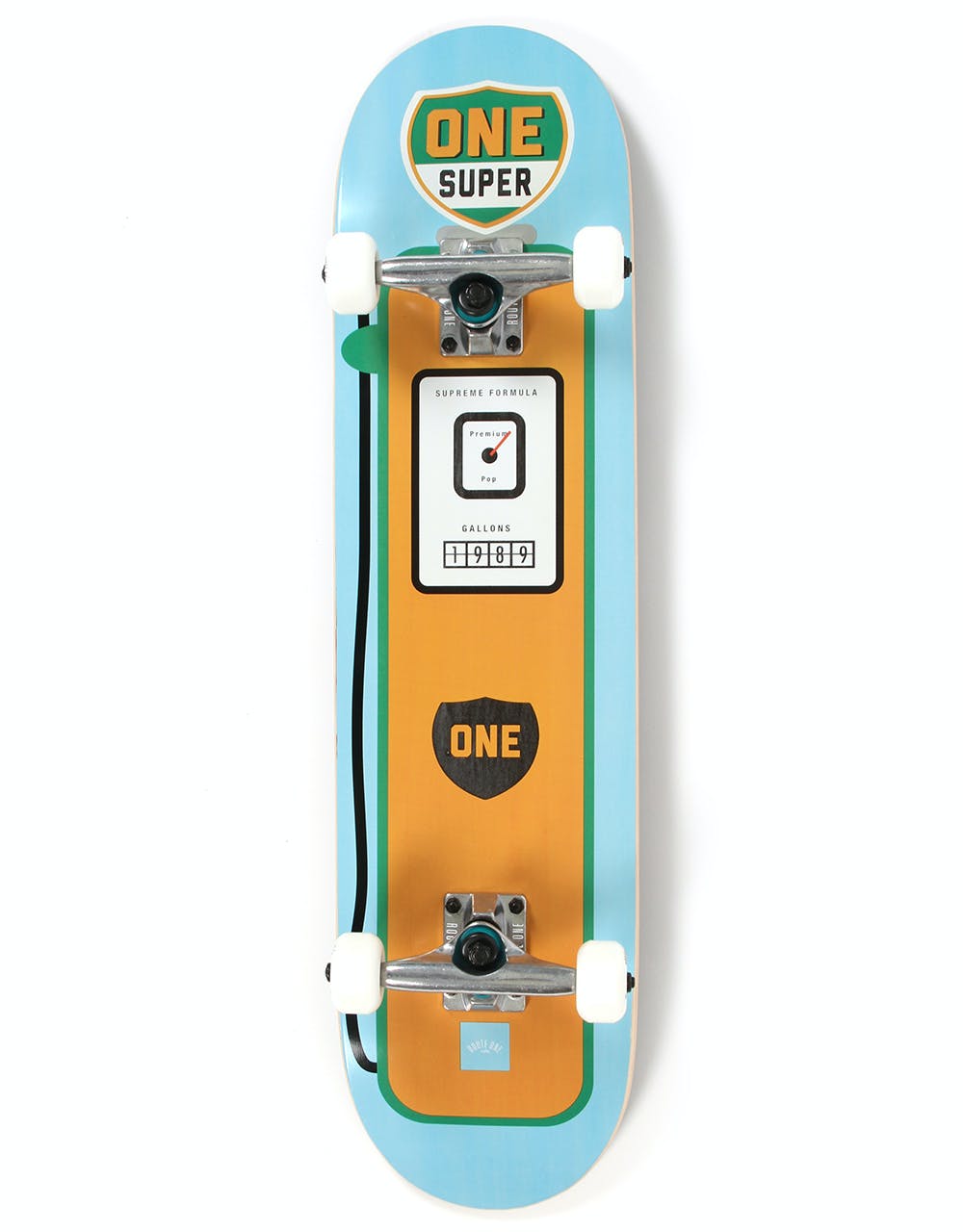 Route One Petrol Pump Complete Skateboard - 7.875"