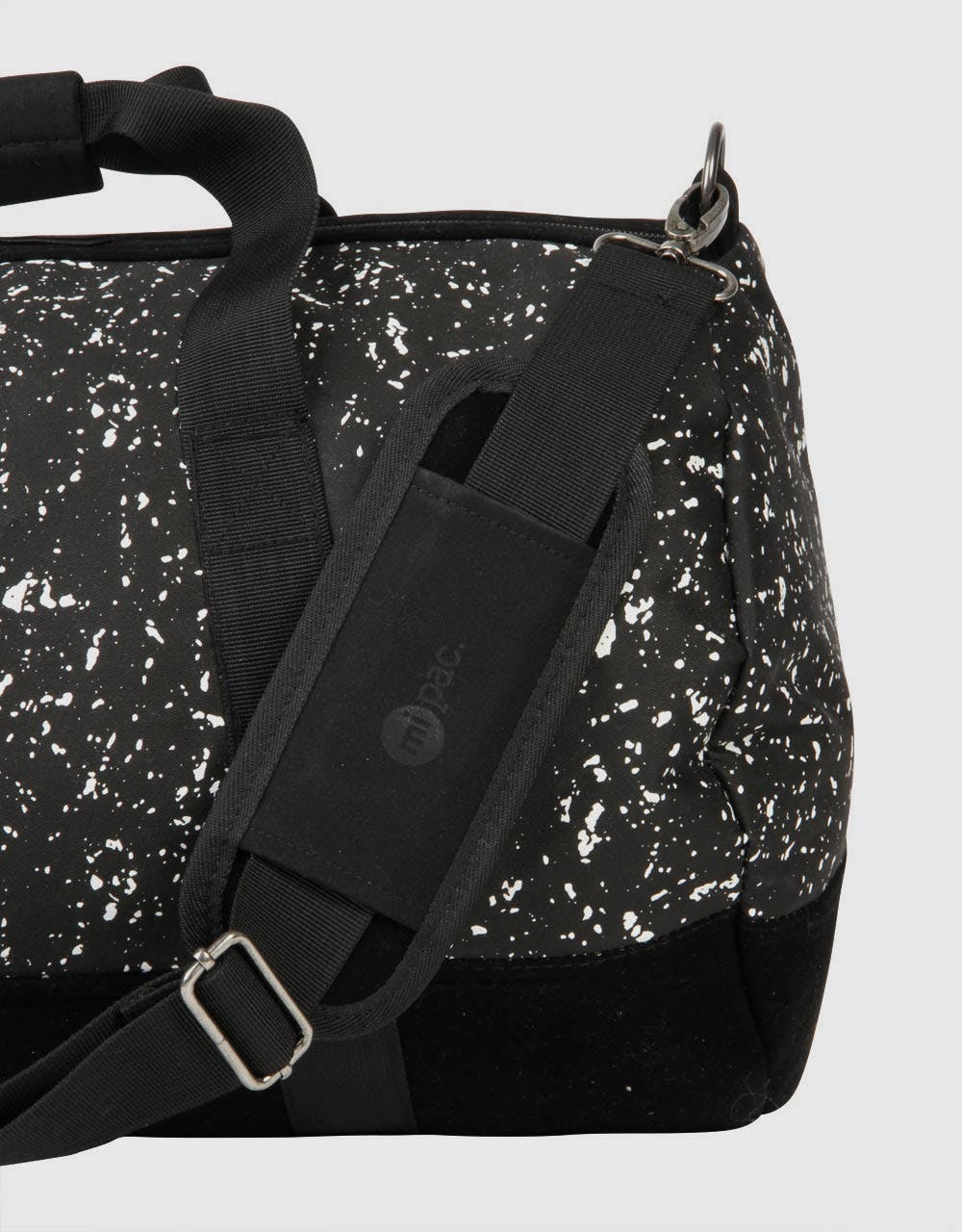 Mi-Pac Splattered Duffel Bag - Black/White
