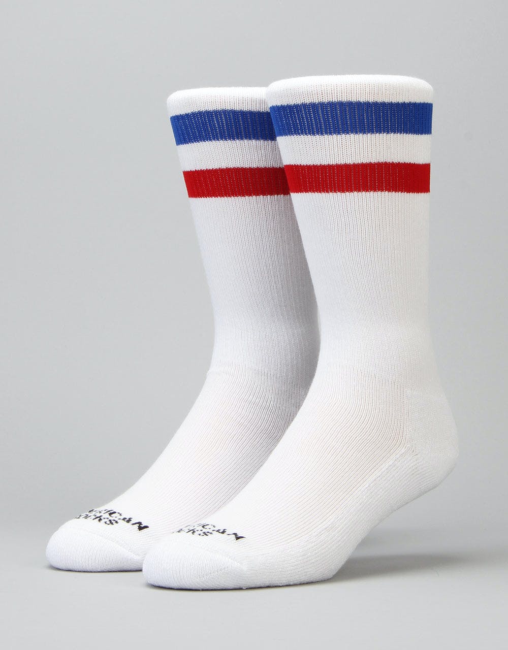 American Socks American Pride Mid High Socks - White/Red/Blue