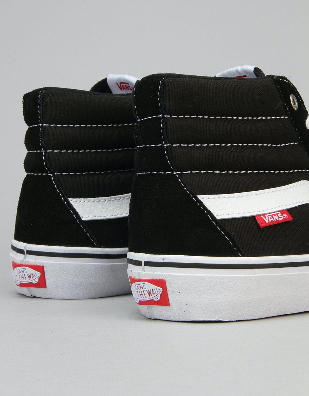 Vans Sk8-Hi-Pro Skate Shoes - Black/White