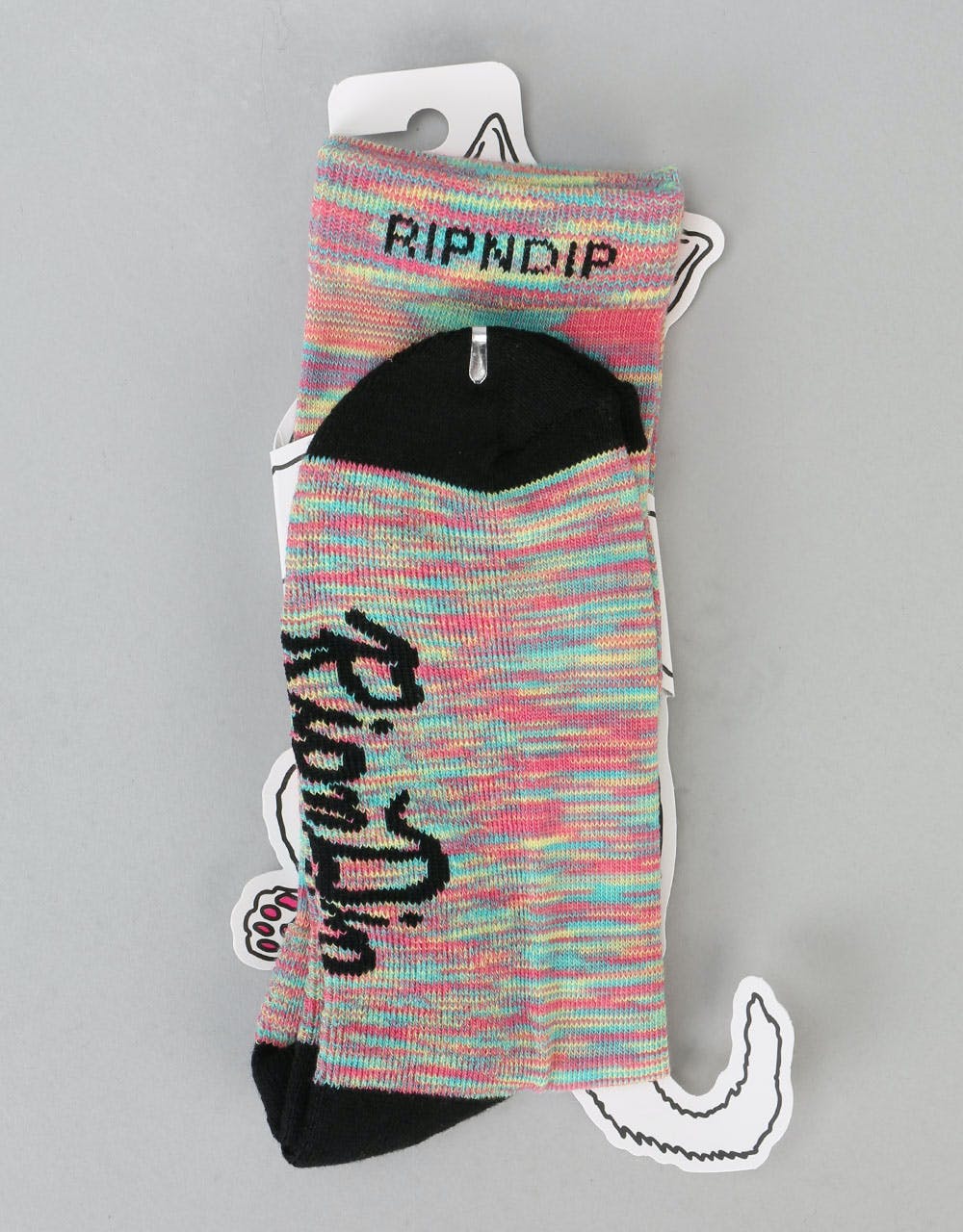 RIPNDIP Frida Nermal Socks - Multi Neon