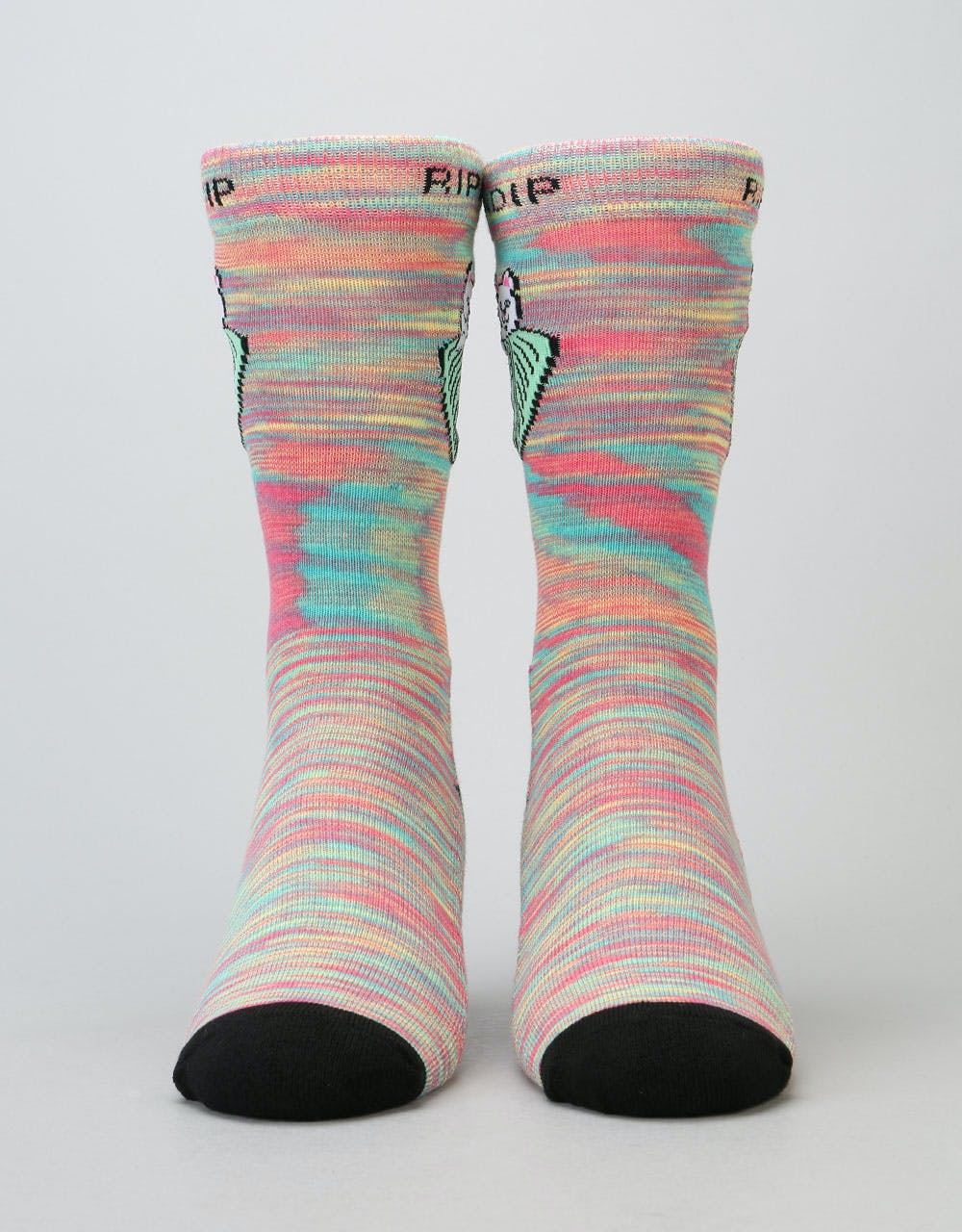 RIPNDIP Frida Nermal Socks - Multi Neon