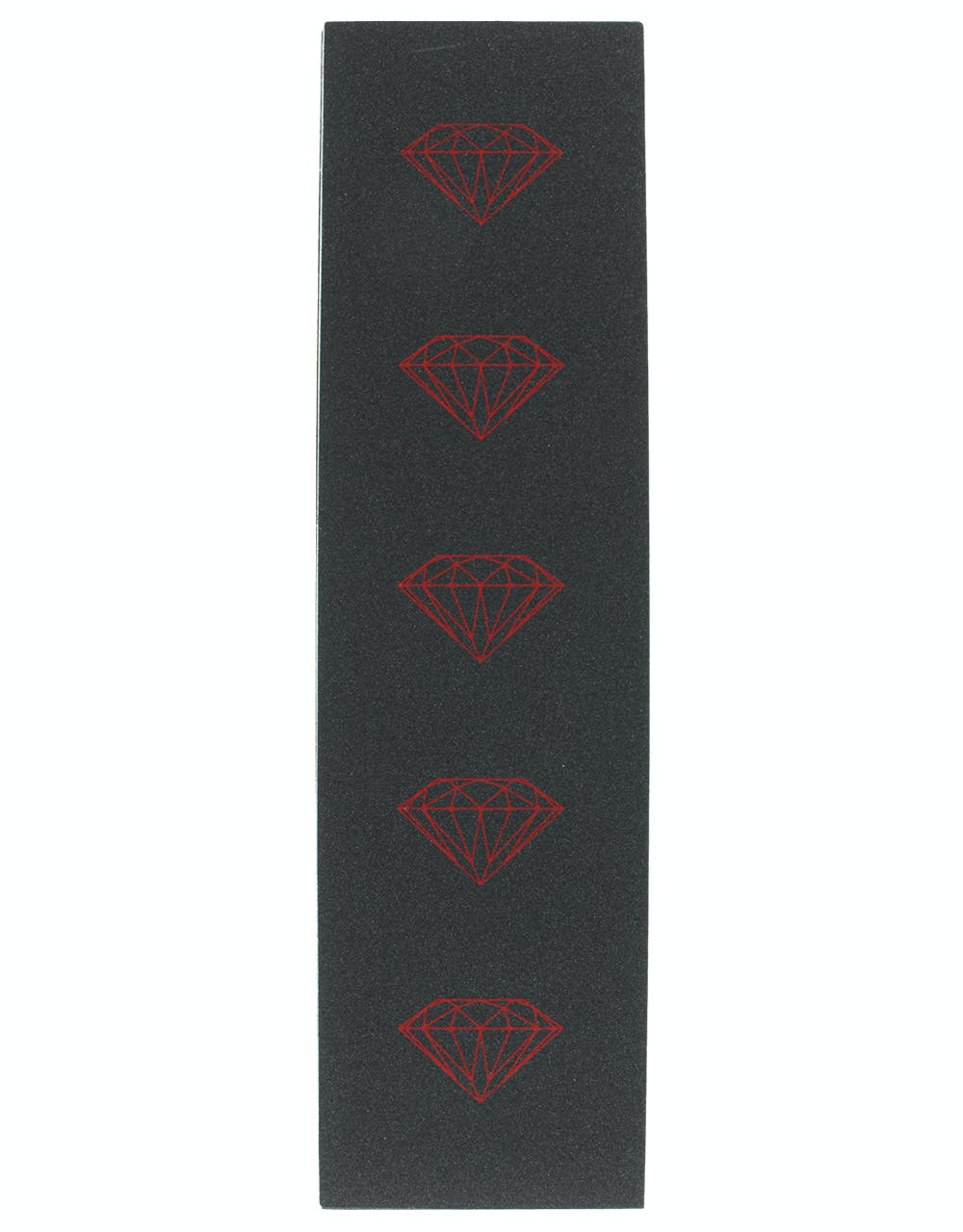 Diamond Brilliant Grip Tape Sheet - Black/Red