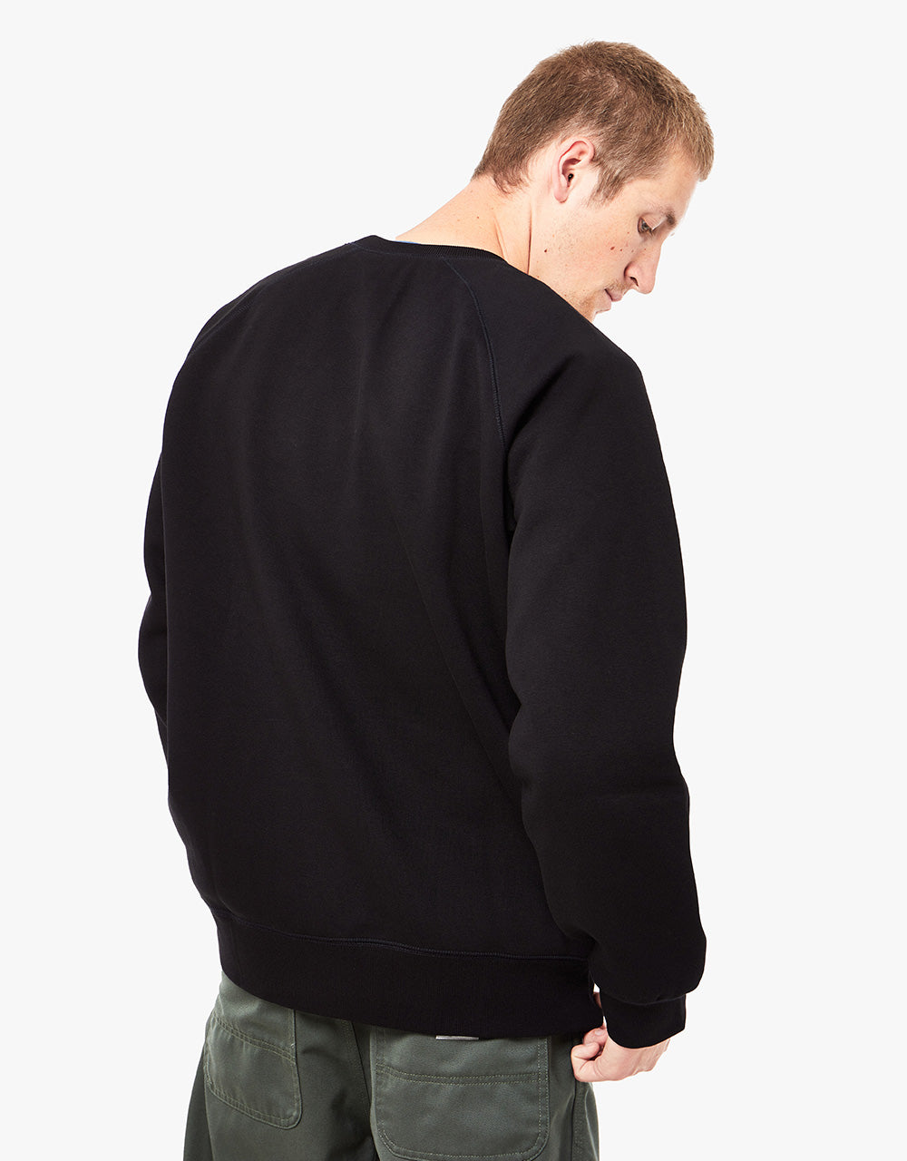 Carhartt WIP Chase Sweatshirt - Black/Gold