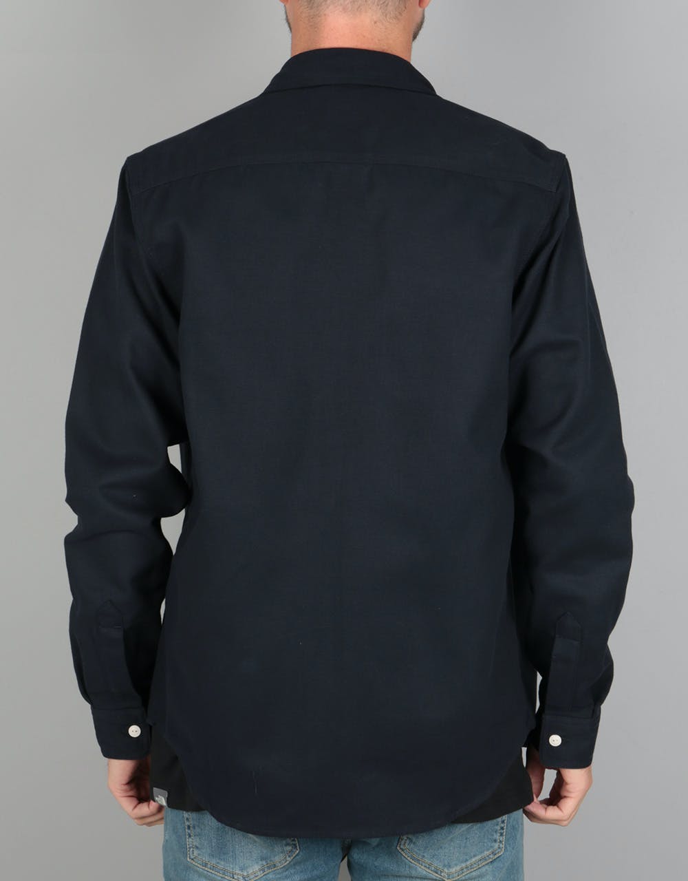Carhartt WIP L/S Tony Shirt - Dark Navy Rigid