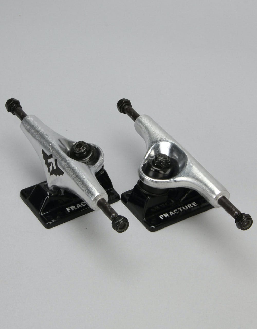 Fracture Wings V3 5.0 Low Truck - Raw/Black (Pair)