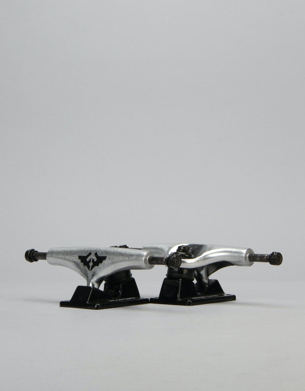 Fracture Wings V3 5.25 Low Truck - Raw/Black (Pair)