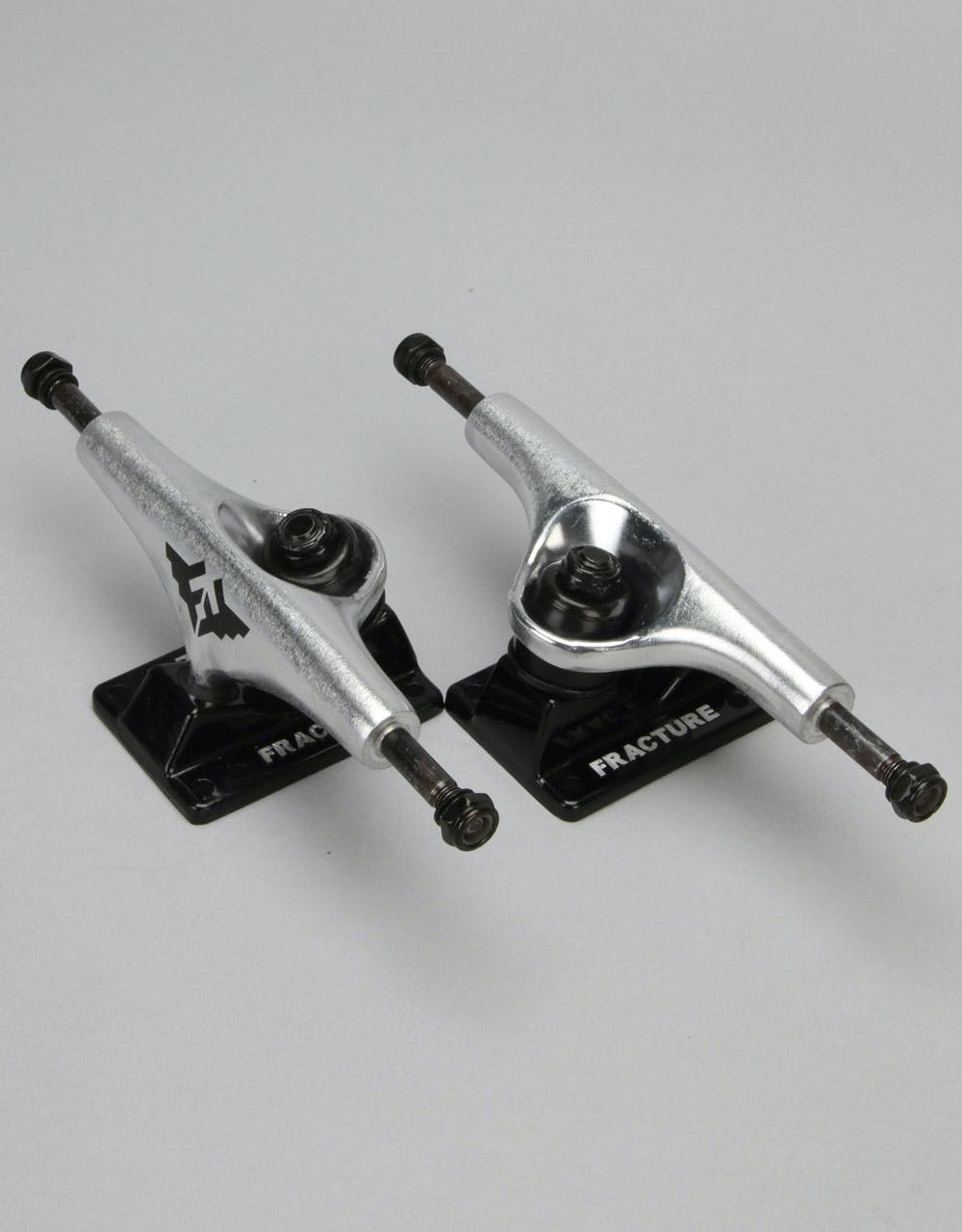 Fracture Wings V3 5.5 Low Truck - Raw/Black (Pair)
