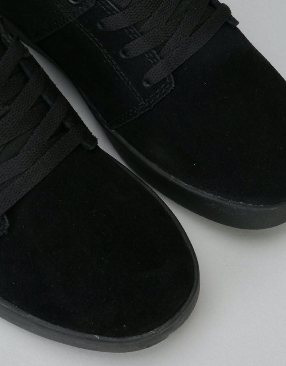 Supra Stacks II Skate Shoes - Black/Black