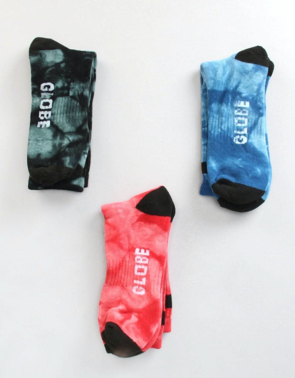 Globe All Tied Up Socks - 3 Pack