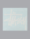 Stüssy Big Stock Decal - Black