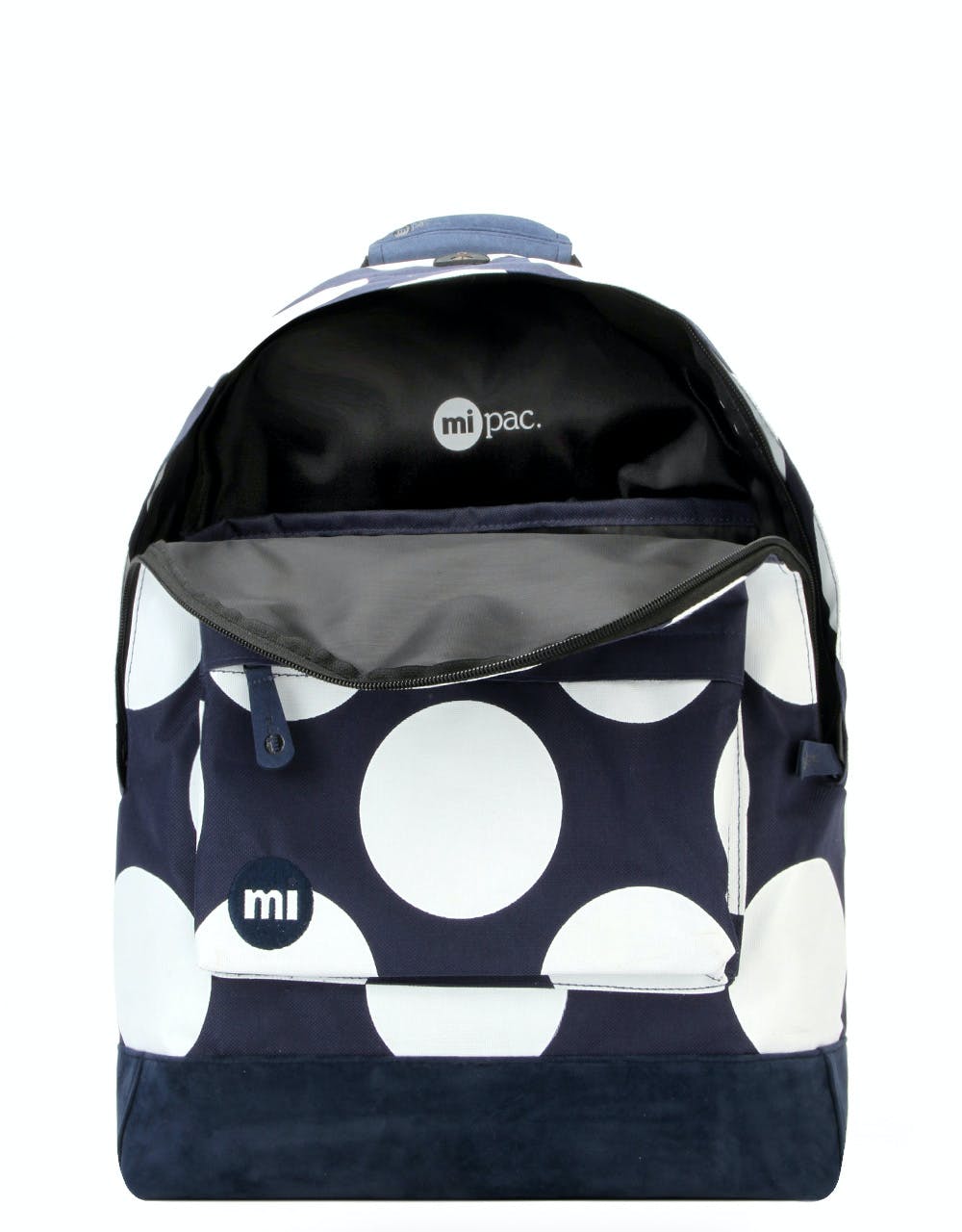 Mi-Pac Polka XL Backpack - Navy/White