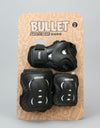 Bullet Junior Triple Padset - Black/White