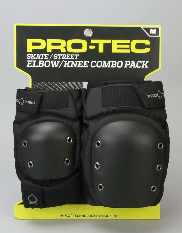 Pro-Tec Knee & Elbow Padset - Black