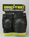 Pro-Tec Knee & Elbow Padset - Black