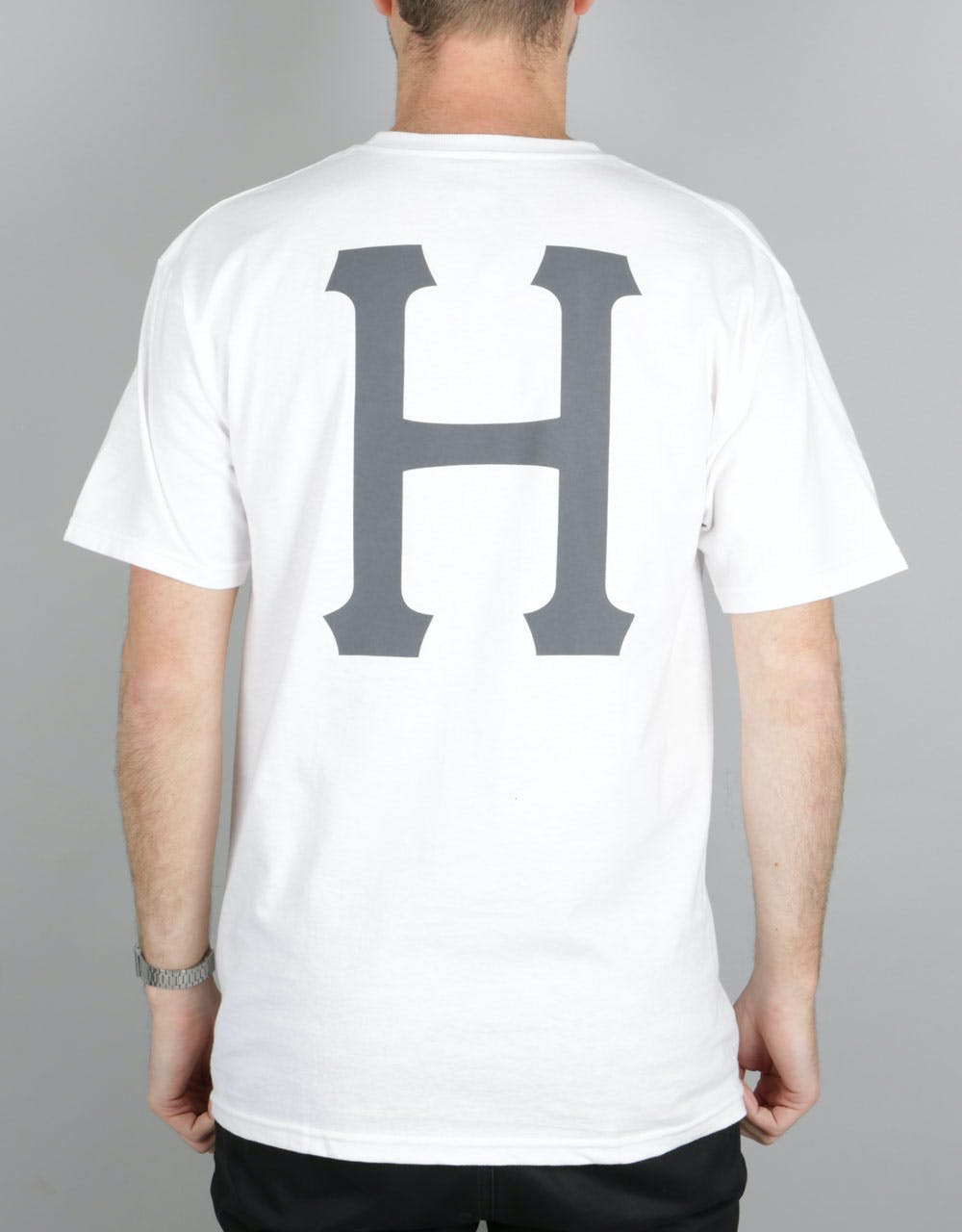 HUF Classic H T-Shirt - White/Black