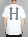 HUF Classic H T-Shirt - White/Black