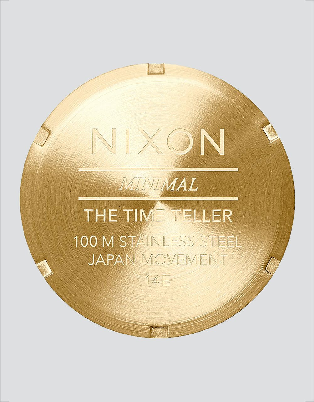 Nixon Time Teller Nato Watch - Black/Gold