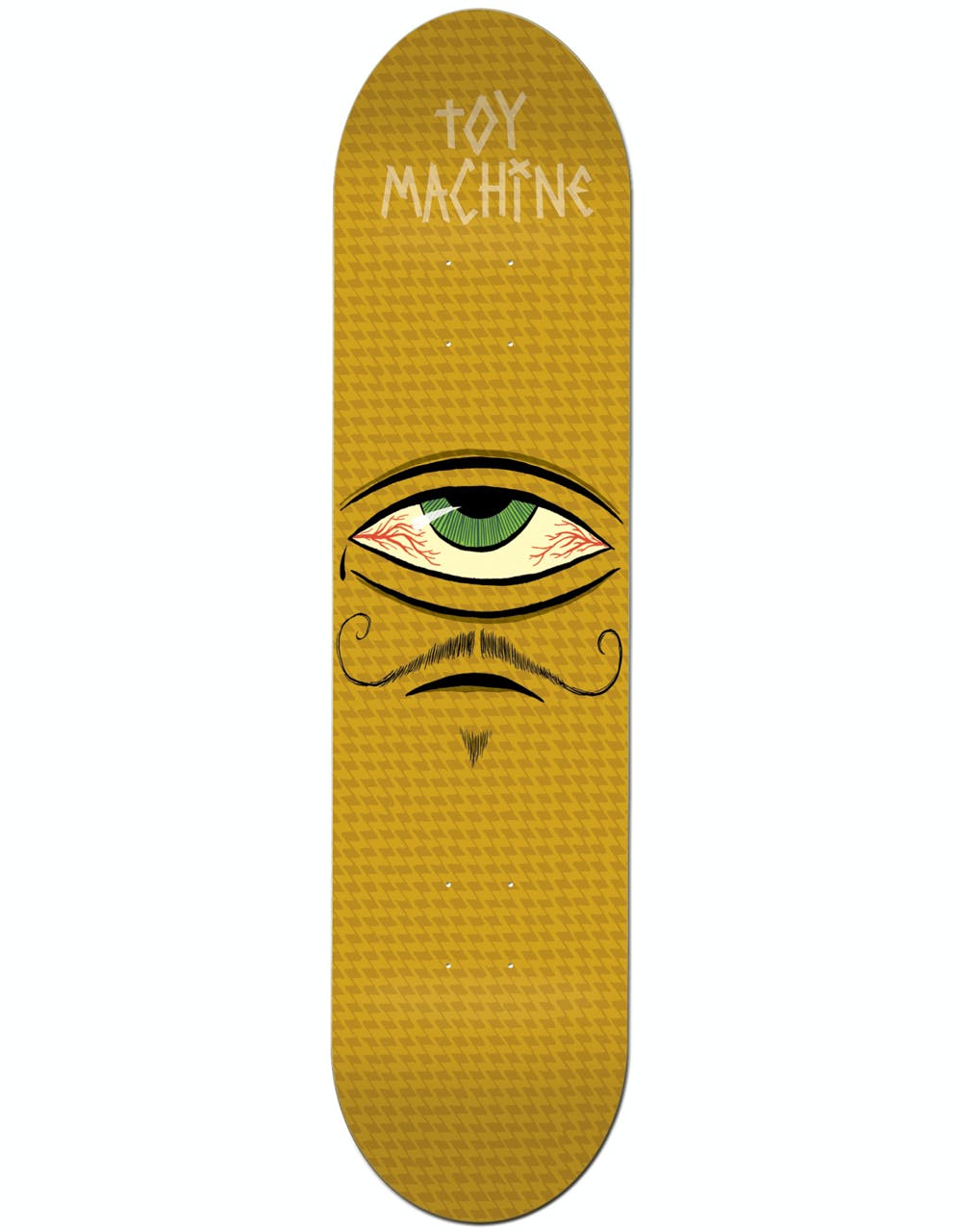 Toy Machine Mustachio Skateboard Deck - 7.75"
