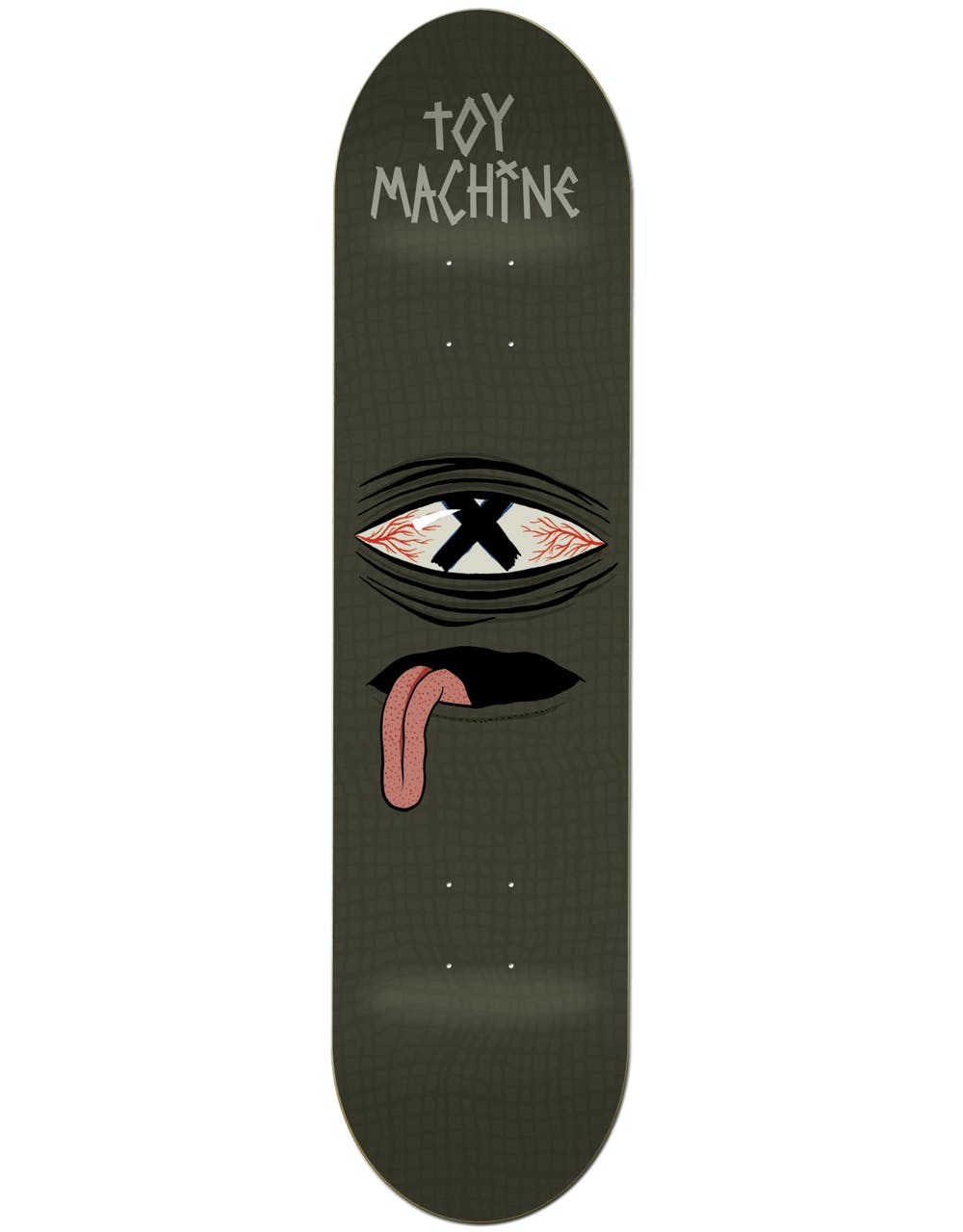 Toy Machine Crossed Out Skateboard Deck - 8"