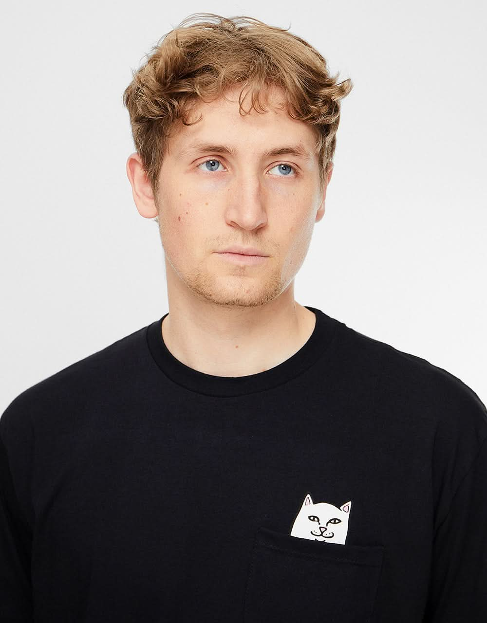 RIPNDIP Lord Nermal Pocket T-Shirt - Black