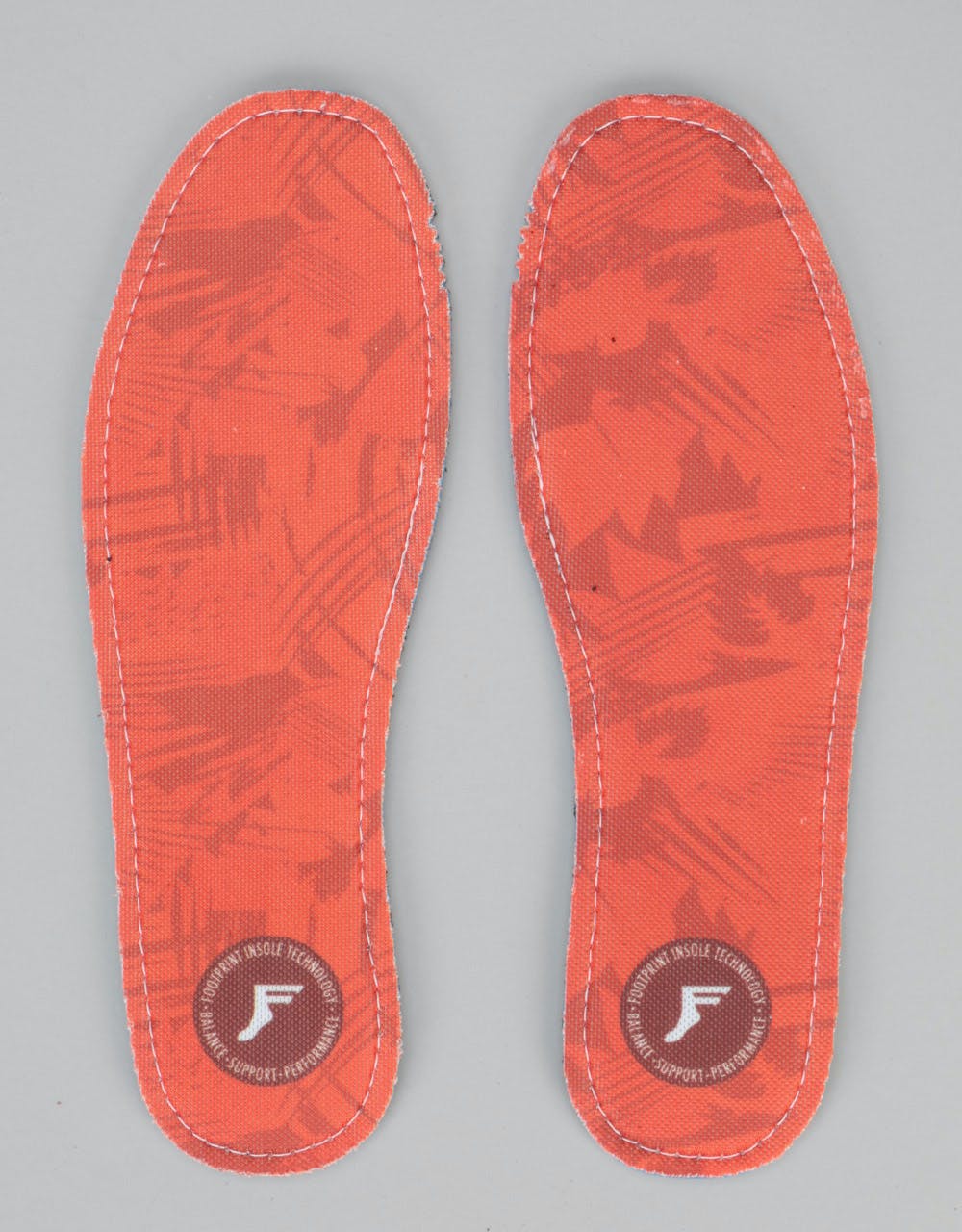 Footprint Red Camo 5mm Kingfoam Flat Insoles
