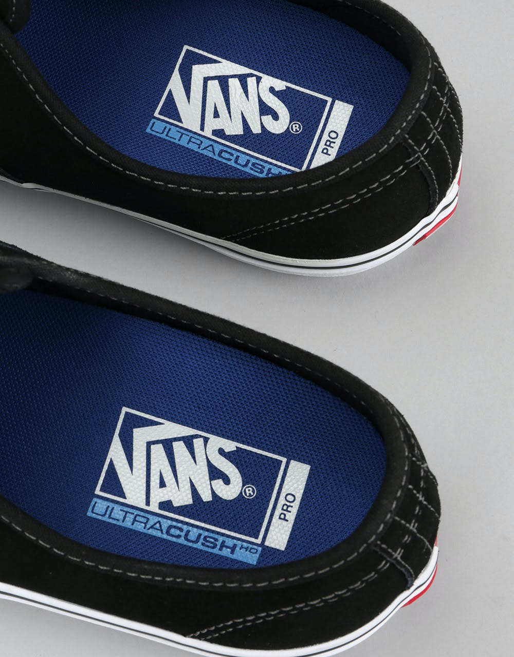 Vans Authentic Pro Skate Shoes - Black Suede