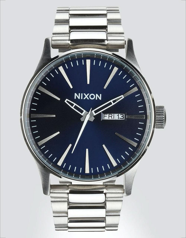 Nixon Sentry SS Watch - Blue/Sunray
