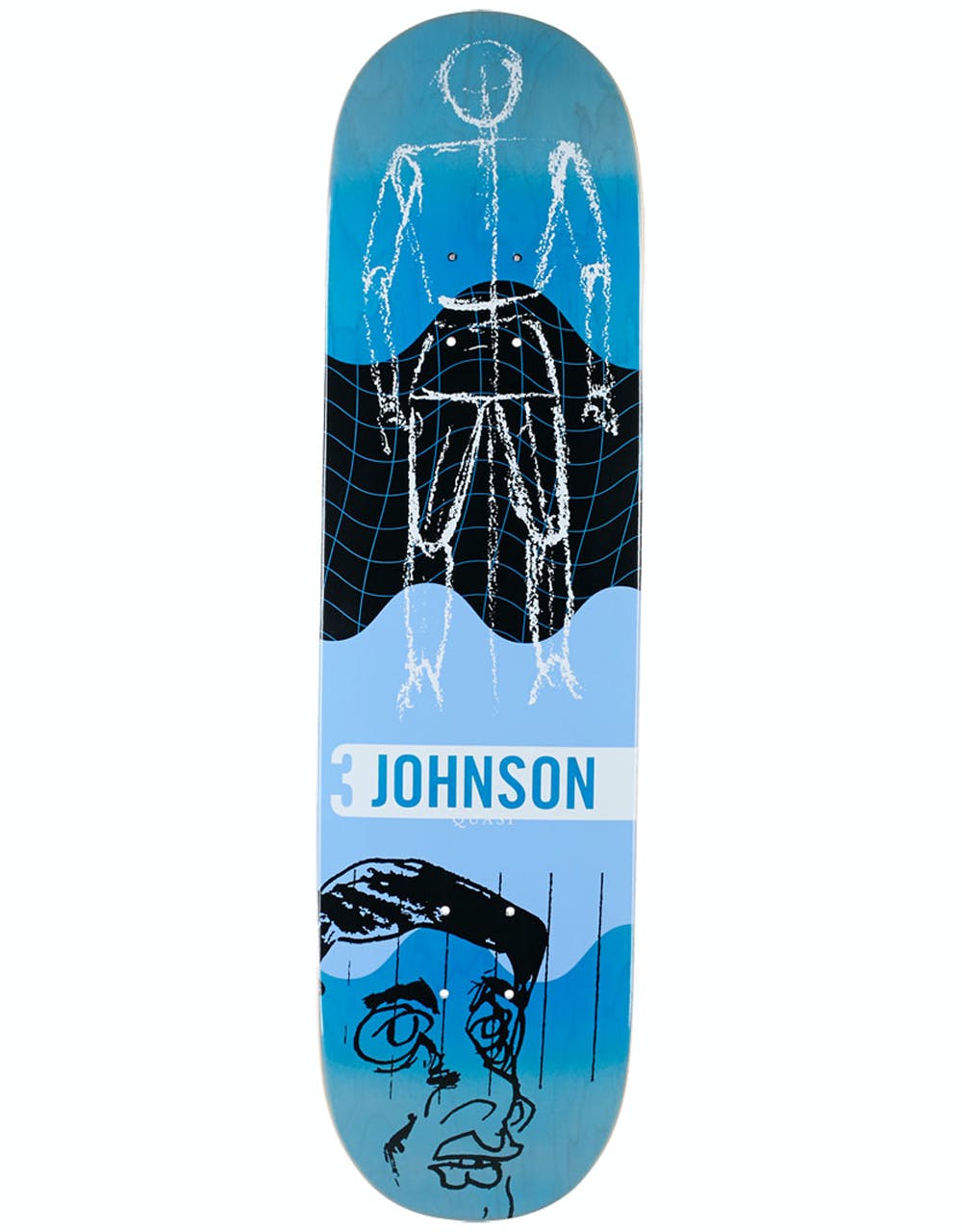 Quasi Johnson Futuro [One] Skateboard Deck - 8.125"