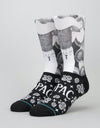 Stance x 2Pac Bandana Classic Light Socks - Black