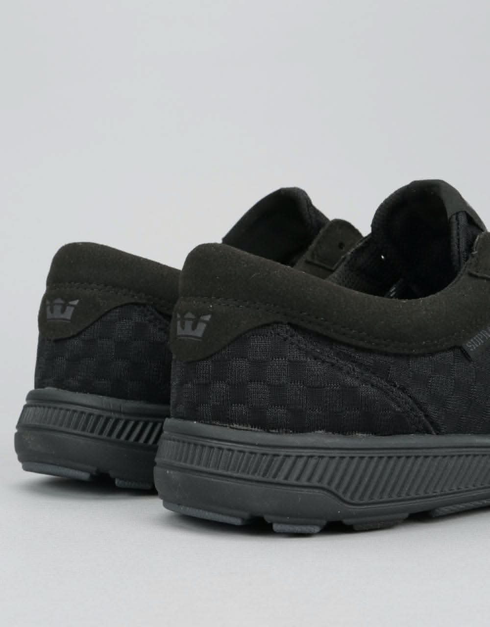 Supra Hammer Run Shoes - Black/Black
