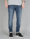 Carhartt WIP Rebel Denim Jeans - Blue Dock Washed