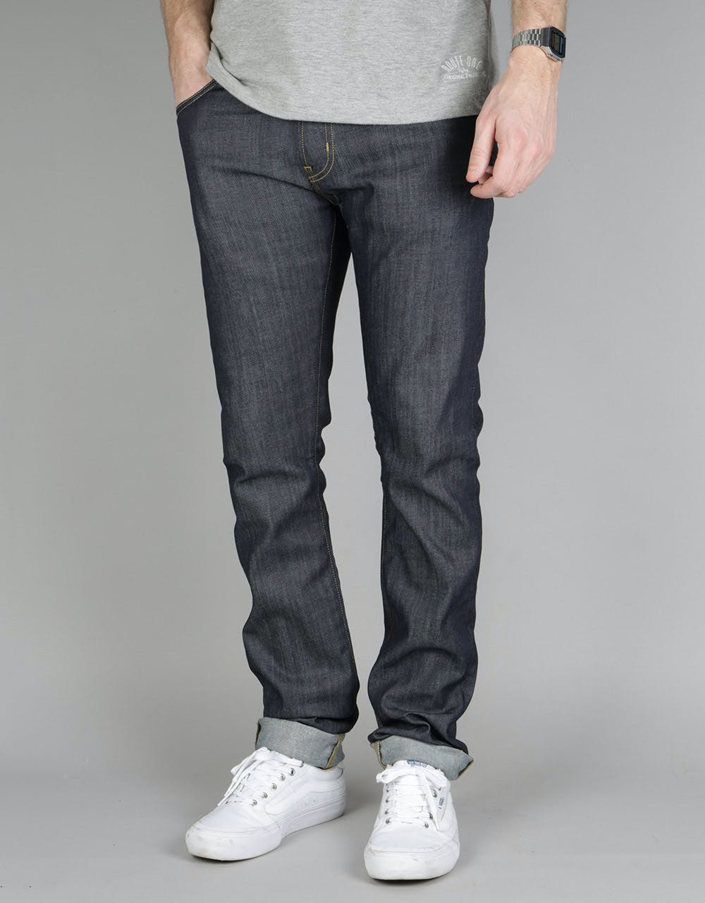 Carhartt WIP Rebel Denim Jeans - Blue Rigid