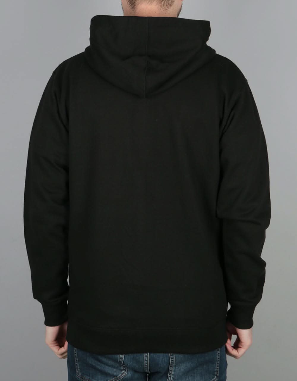 Route One Essentials Zip Hoodie - Black