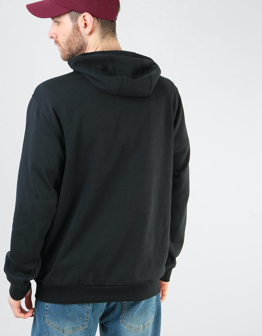 Adidas Clima 3.0 Pullover Hoodie - Black/White