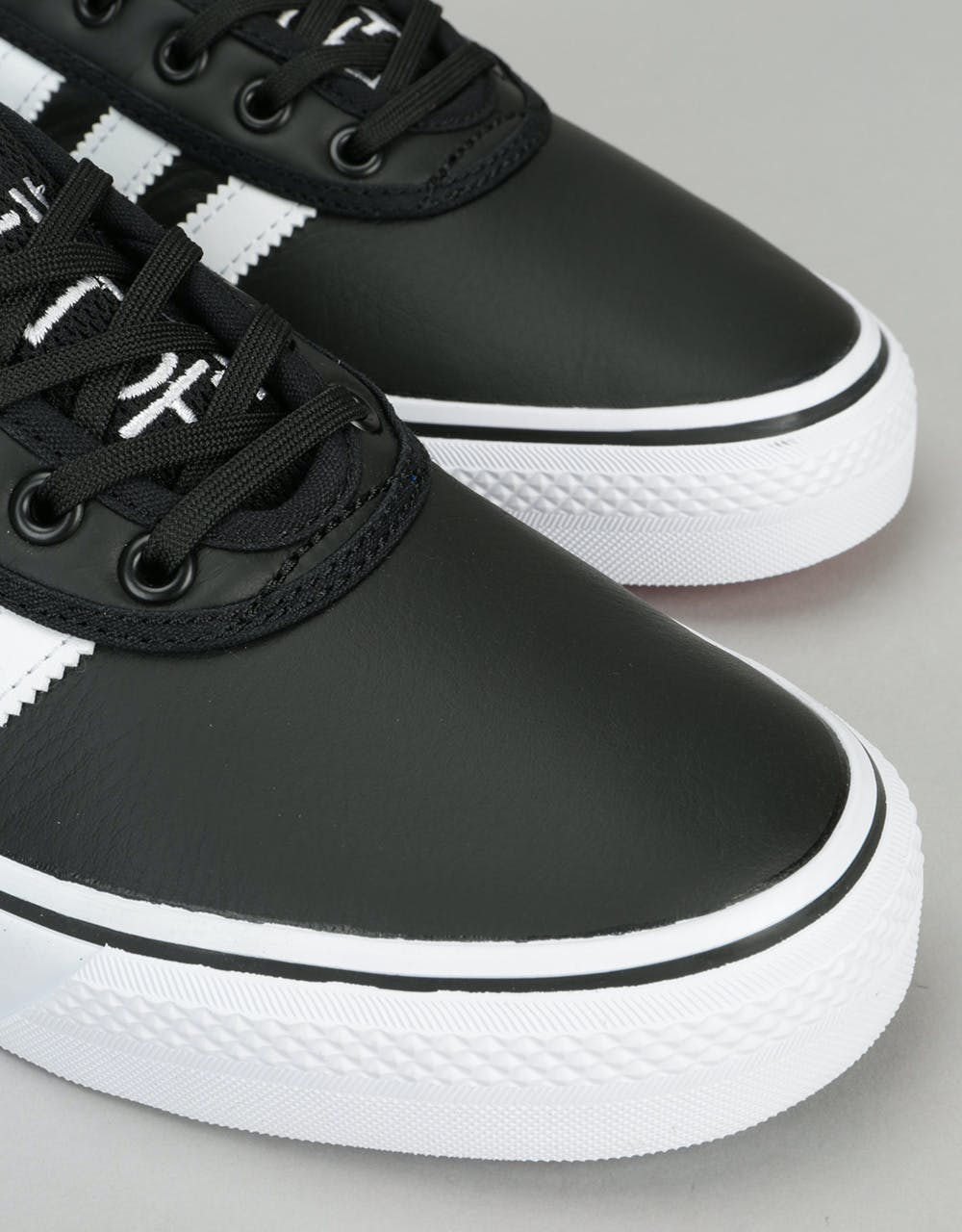 Adidas x Daewon Adi-Ease Skate Shoes - Black/White/Gold Metallic