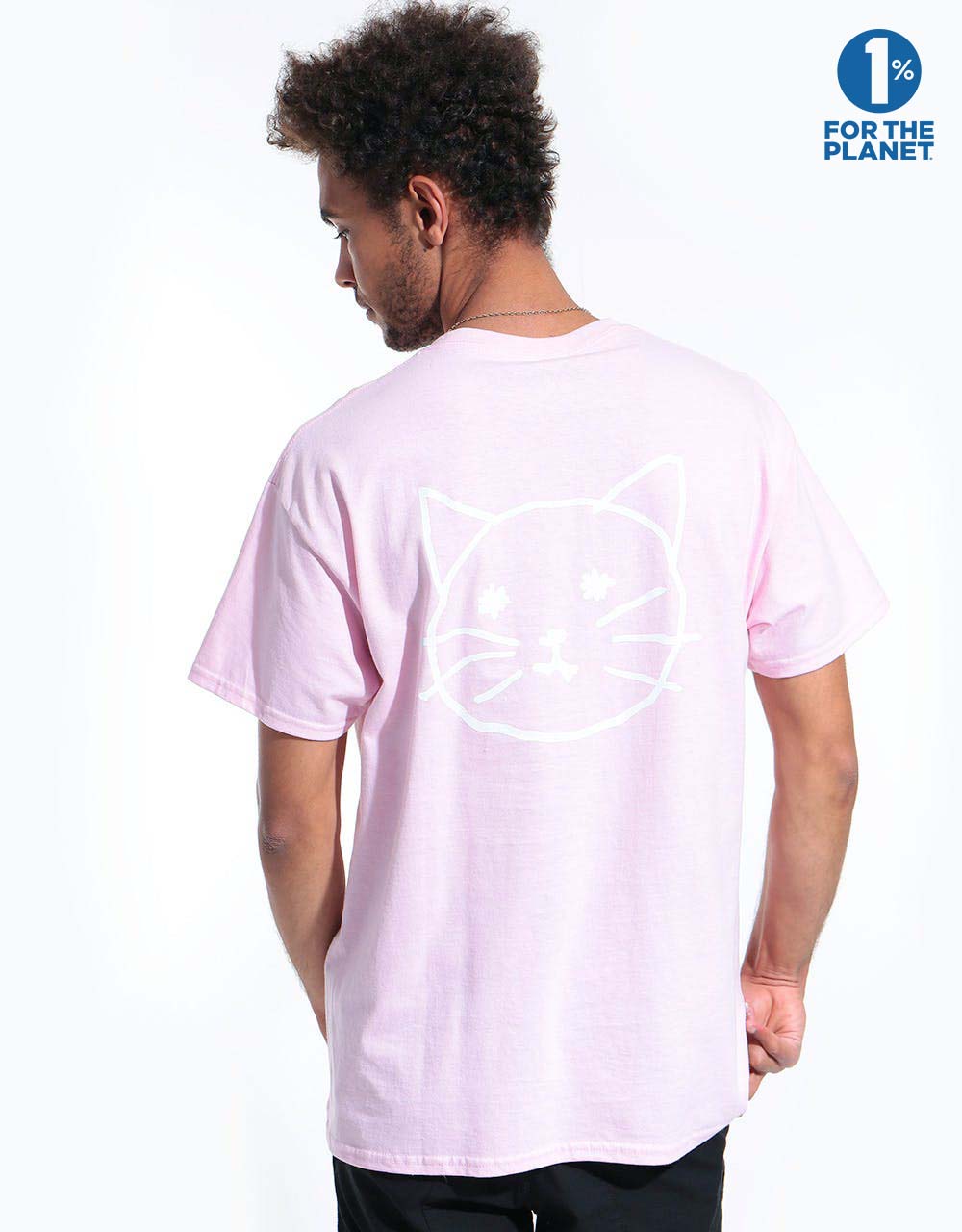 Route One Pussy T-Shirt - Light Pink