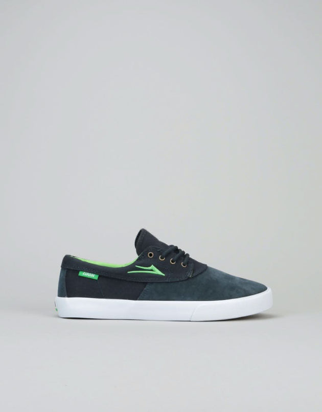 Lakai Camby Kids Skate Shoes - Navy Suede