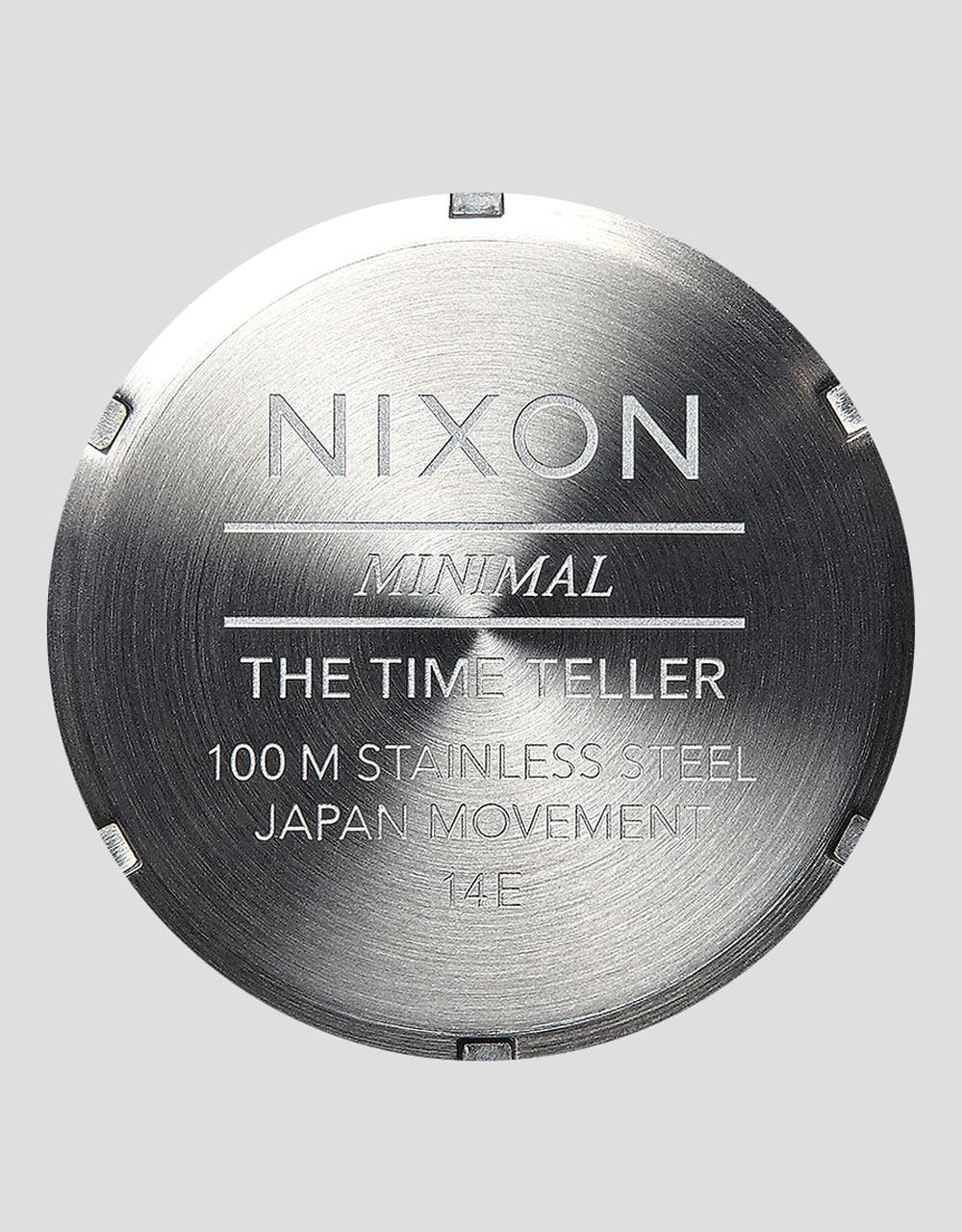 Nixon Time Teller Watch - Silver