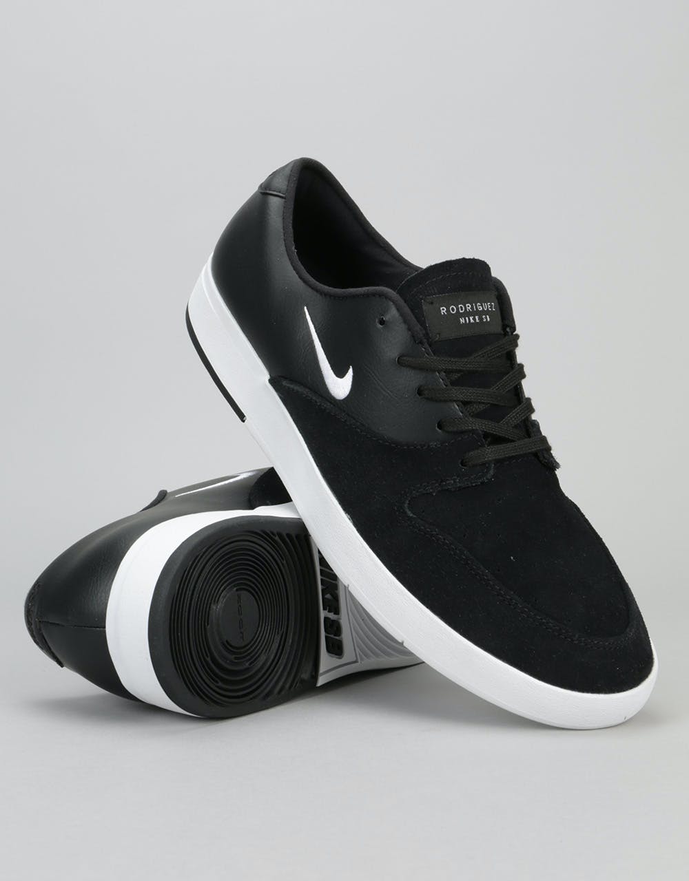 Nike SB Paul Rodriguez X Skate Shoes - Black/White