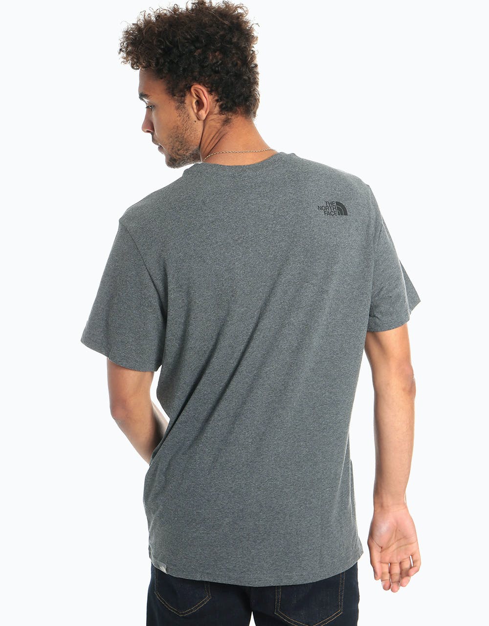 The North Face S/S Simple Dome T-Shirt - Medium Grey Heather