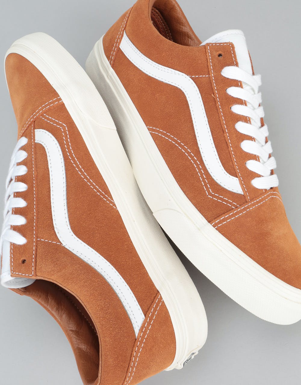 Vans Old Skool Skate Shoes - (Retro Sport) Glazed Ginger