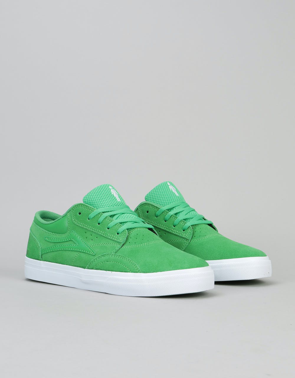 Lakai x Girl Griffin Skate Shoes - Green Suede