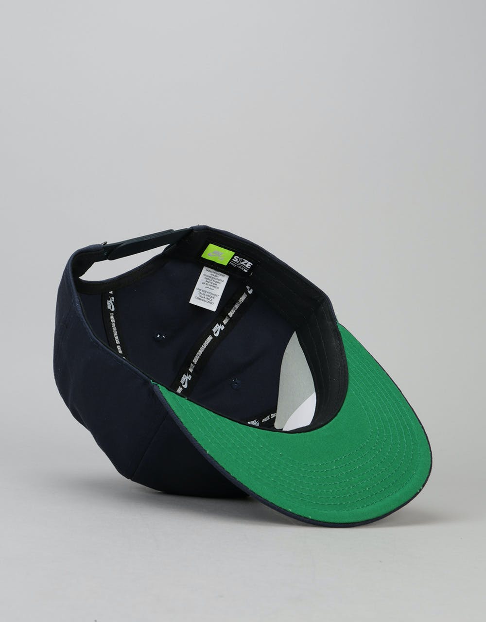 Nike SB Vintage Icon Snapback Cap - Obsidian/Pine Green/Black/Hydrogen