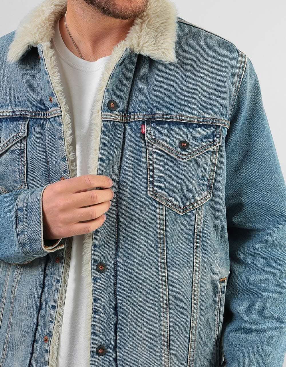 Levi's Skateboarding Sherpa Trucker Jacket - Kezar
