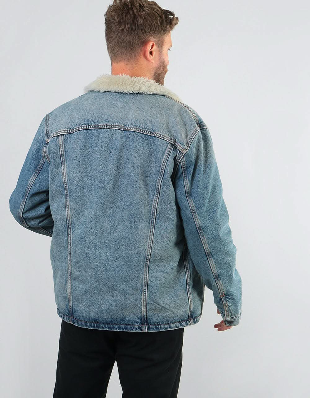 Levi's Skateboarding Sherpa Trucker Jacket - Kezar