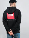 The North Face Raglan Red Box Pullover Hoodie - TNF Black