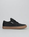 Supra Stacks Vulc II HF Skate Shoes - Black Woven/Gum